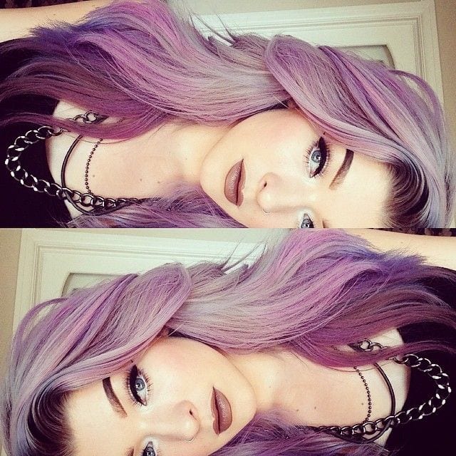 Purple Hairstyle