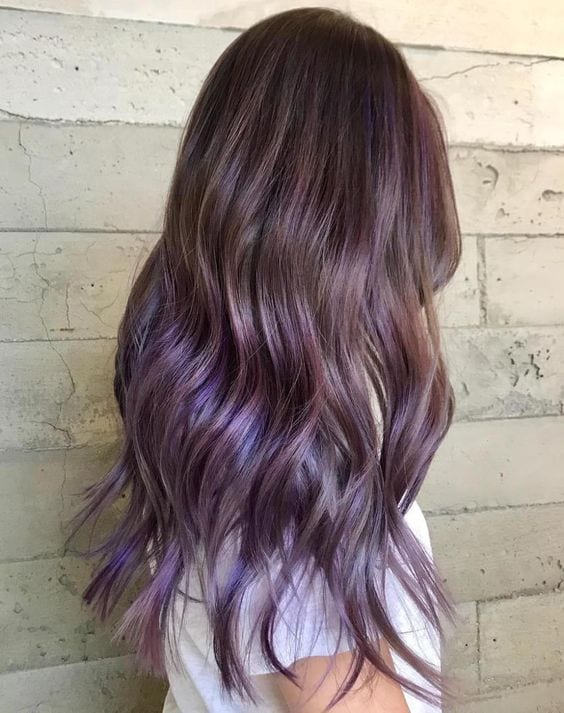 Purple Balayage