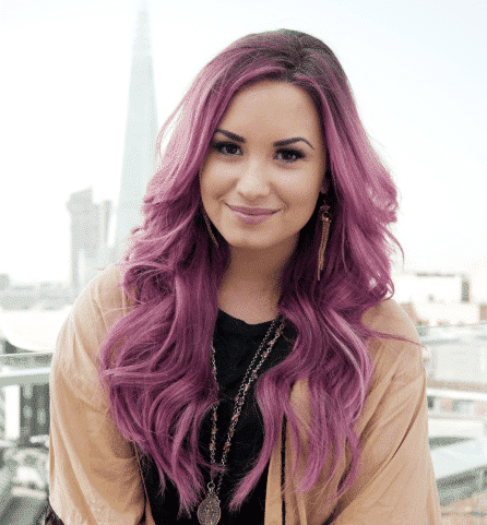 Purple shade Hairstyle for Working Women