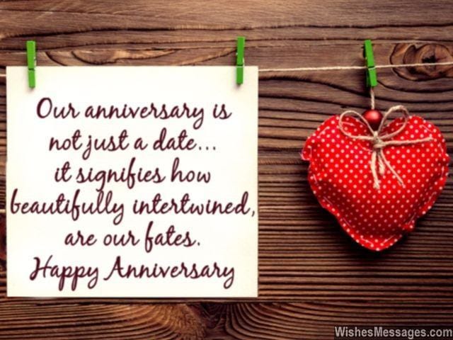 20 Sweet Wedding Anniversary Quotes For Husband He Will Love