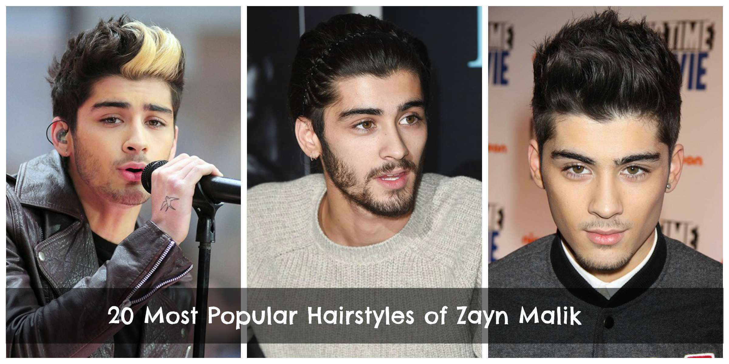 27 Best Zayn Malik Hairstyles Over the Years