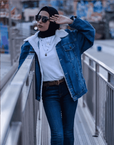 Jeans Hijab Casual Outfits