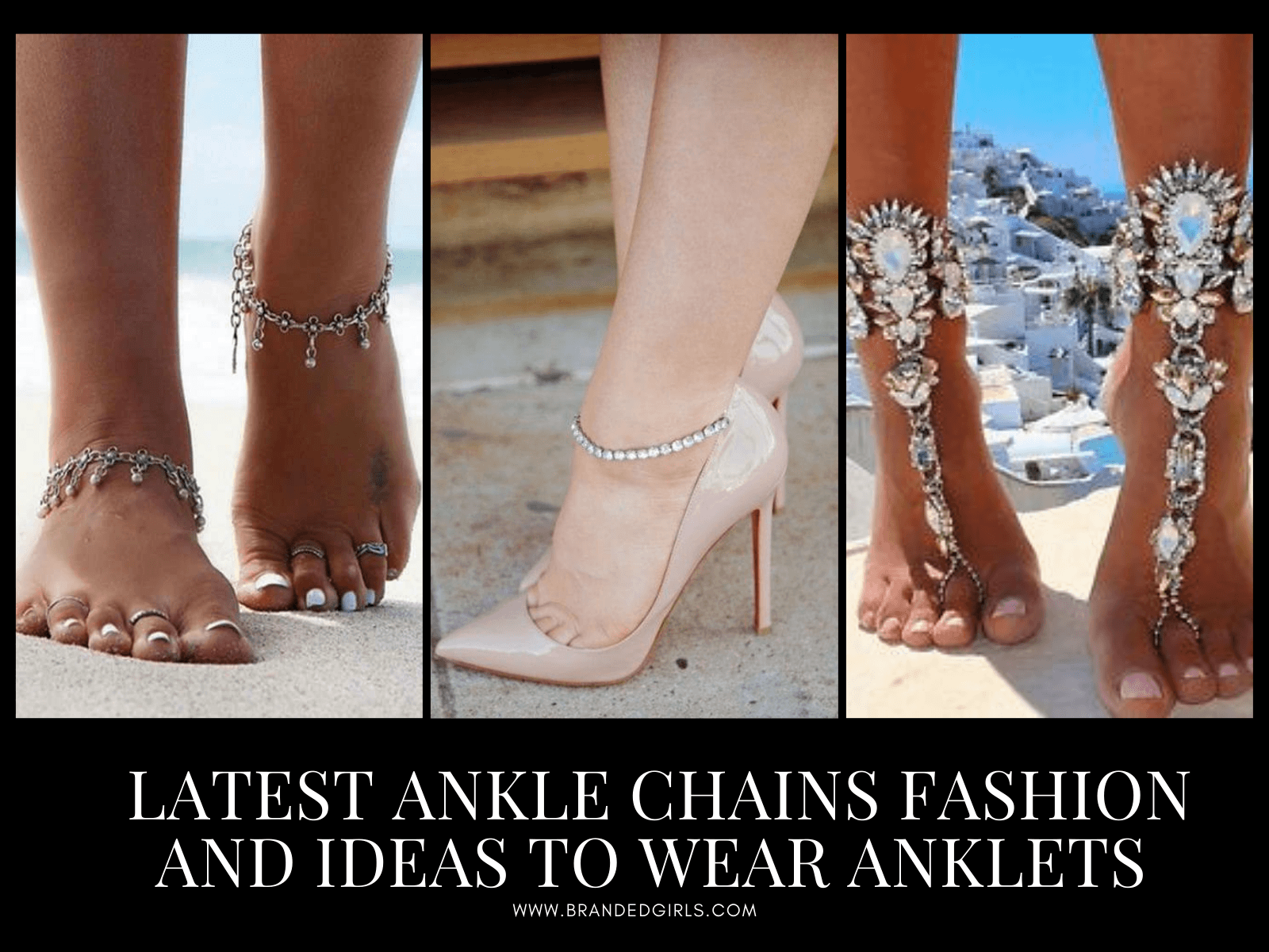 Selena Gomez Wearing Anklets