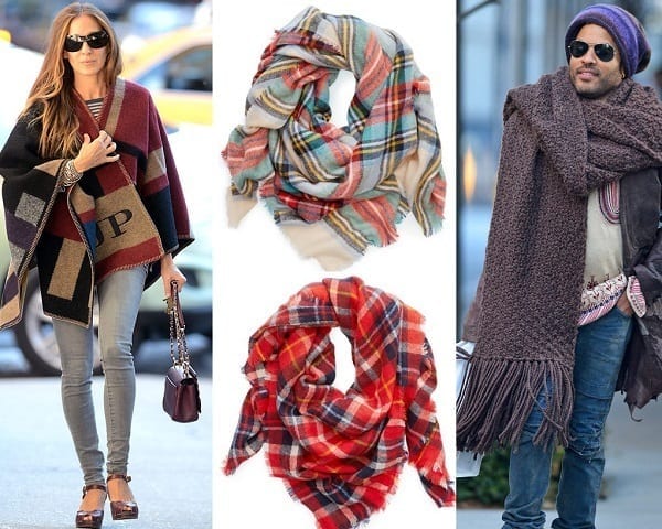 Oversize and Blanket Scarf Ideas