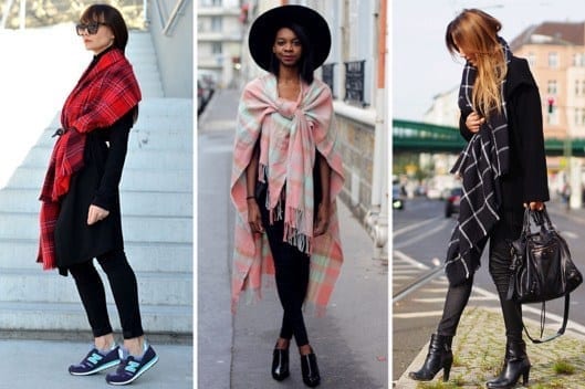 Oversize and Blanket Scarf Ideas