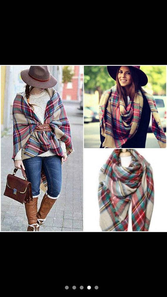 Oversize and Blanket Scarf Ideas