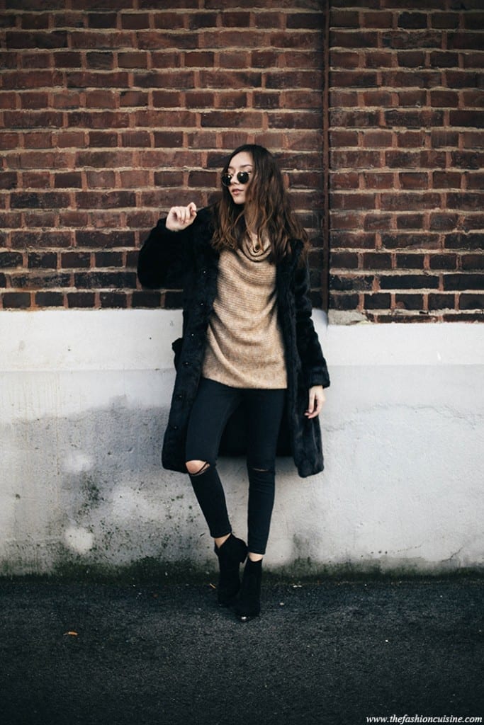 Turtle Neck Outfits for Girls