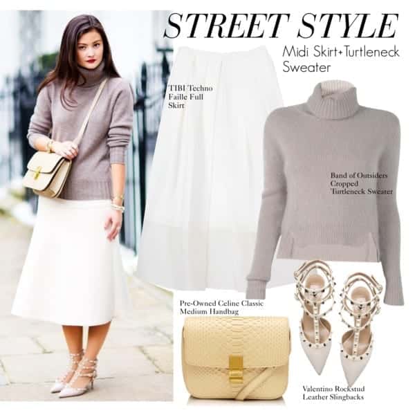 Turtle Neck Outfits for Girls