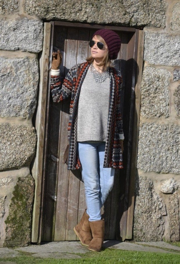 18 Outfit Ideas to wear brown boots (11)