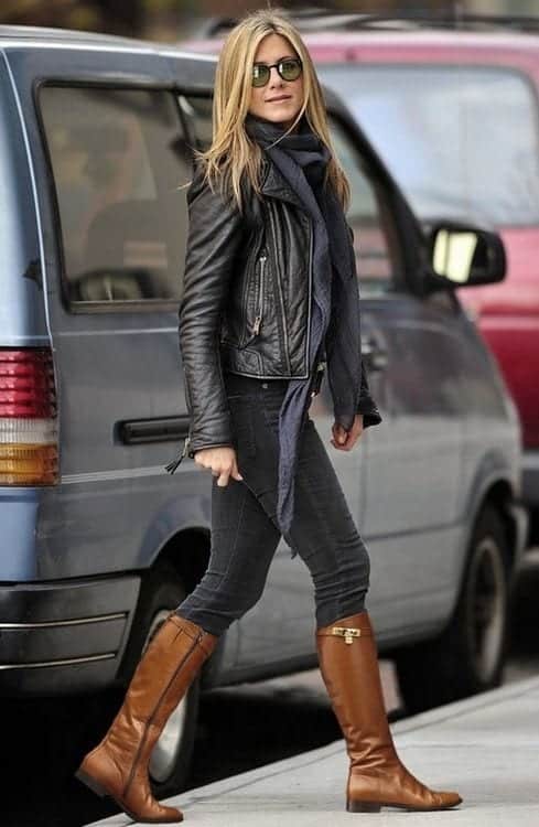 18 Outfit Ideas to wear brown boots (5)