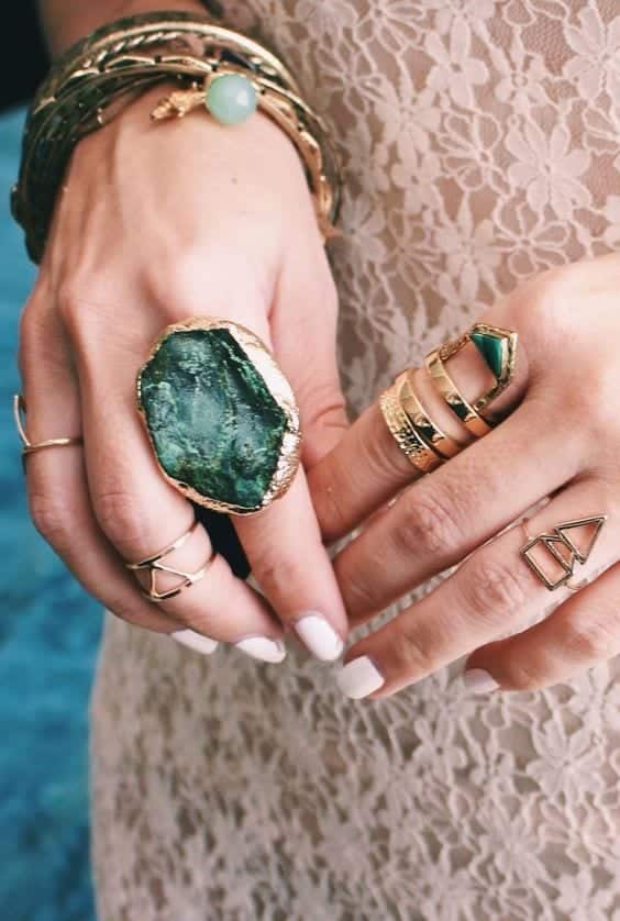 #3 Bohemian layered rings