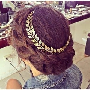 #15 - Decorated Round Braided Hairdo