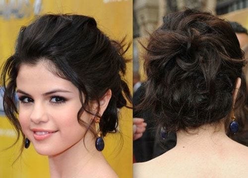 #29 - Selena's Awesome Back Mess Updo