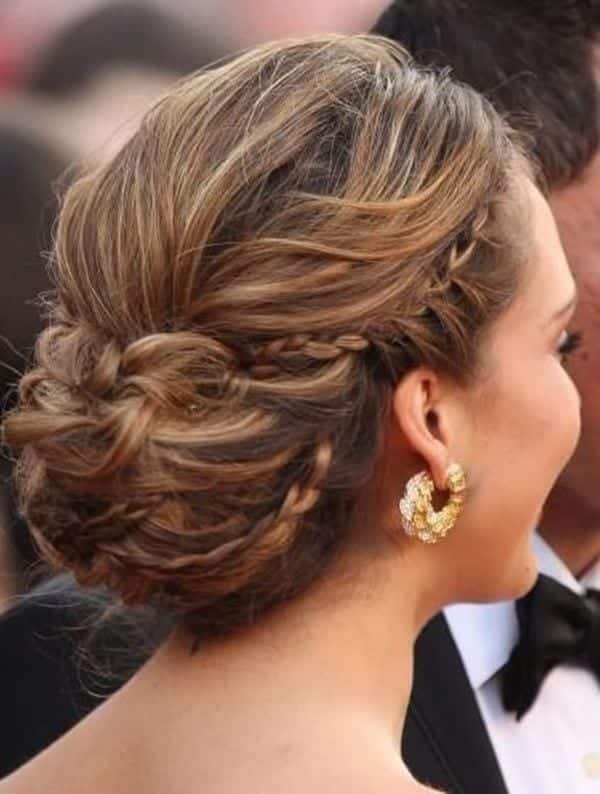 #30 - Braided Hair Updo for Long Hair