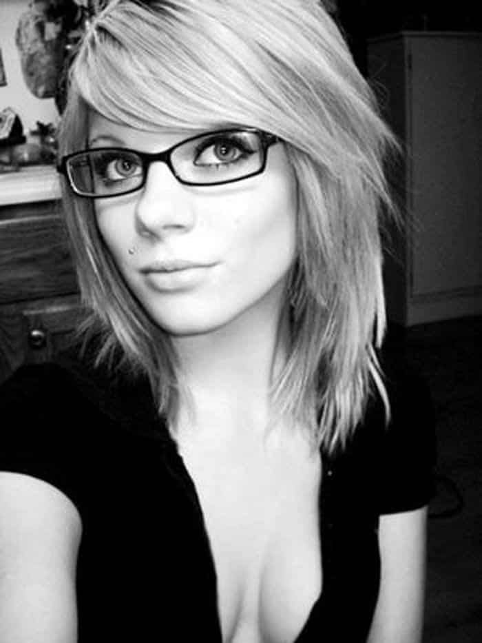 36 Most Popular Cute Easy Hairstyles With Glasses