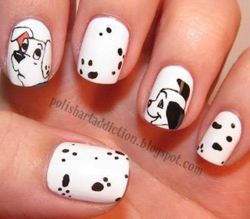 dalmatians-manicure