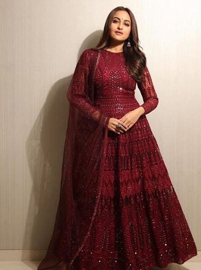 Traditional Anarkali dress