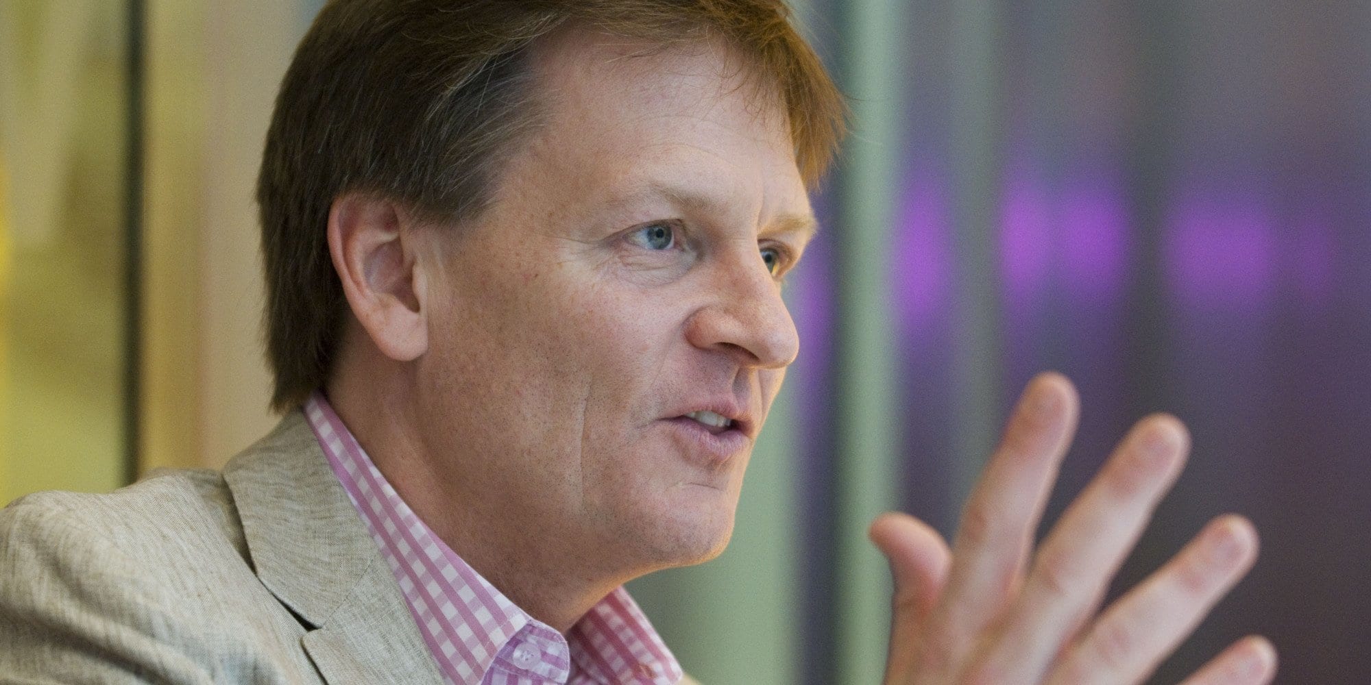 Author Michael Lewis Interview