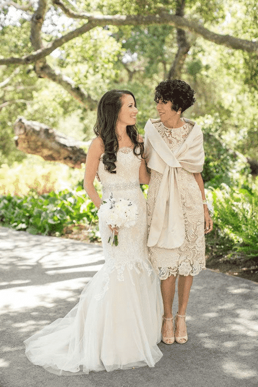 winter wedding dress for mother of the bride