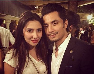 ali zafar with mahira khan