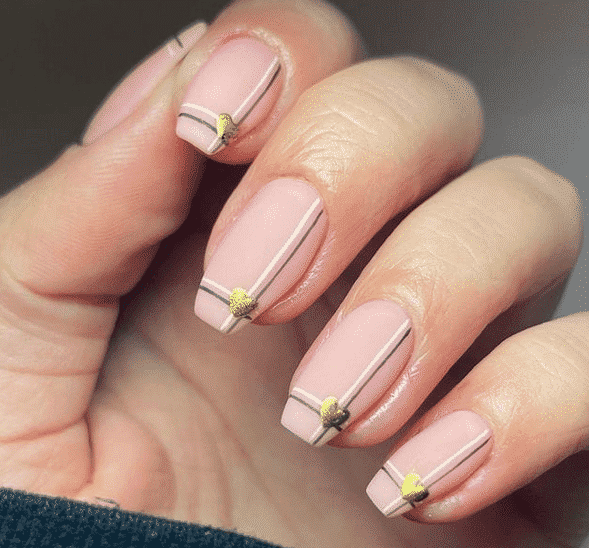 matte nail art ideas 1