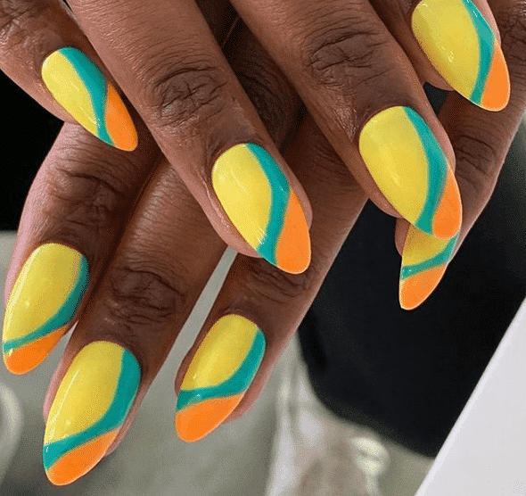 matte nail art ideas 18