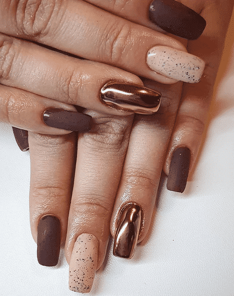 matte nail art ideas 2