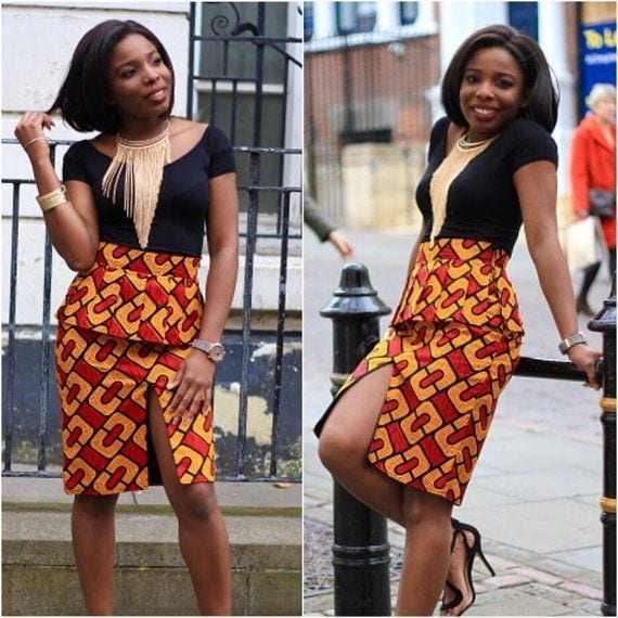 Image for short ankara dresses for party