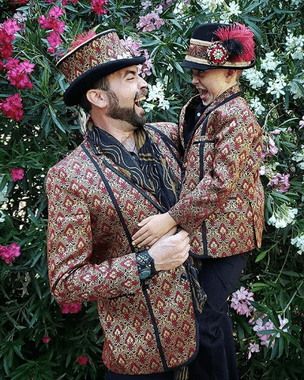 father son matching outfits