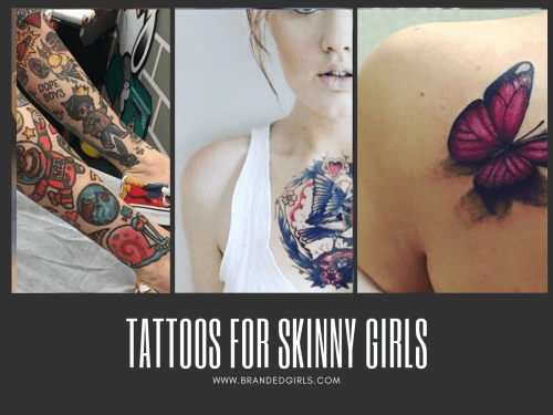 Tattoos for skinny girls