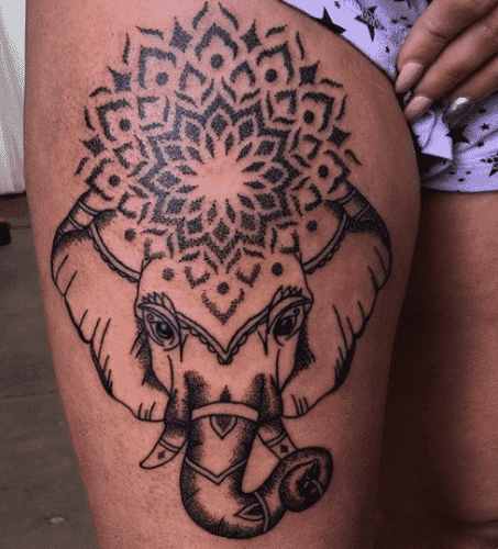 elephant tattoo