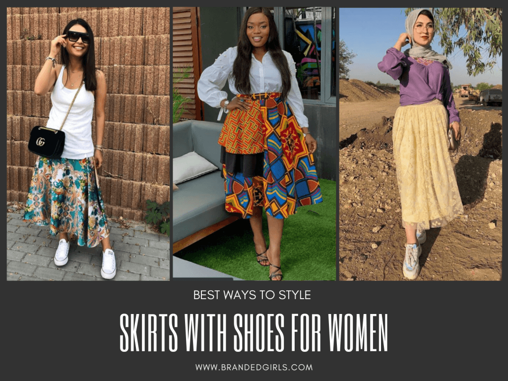 Best Ideas To Style Shoes With Skirts For Women (1)