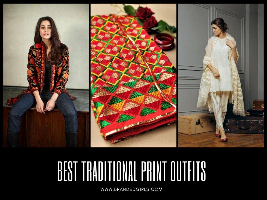 20 ways to include traditional prints in everyday outfits