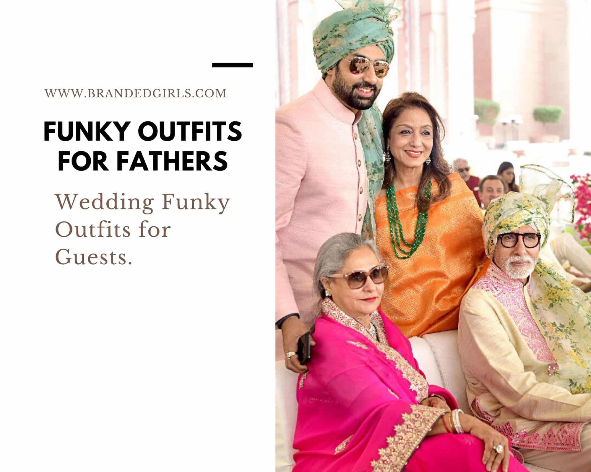 Funky Outfits for Wedding