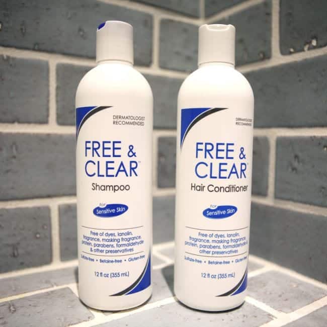 free & clear shampoo