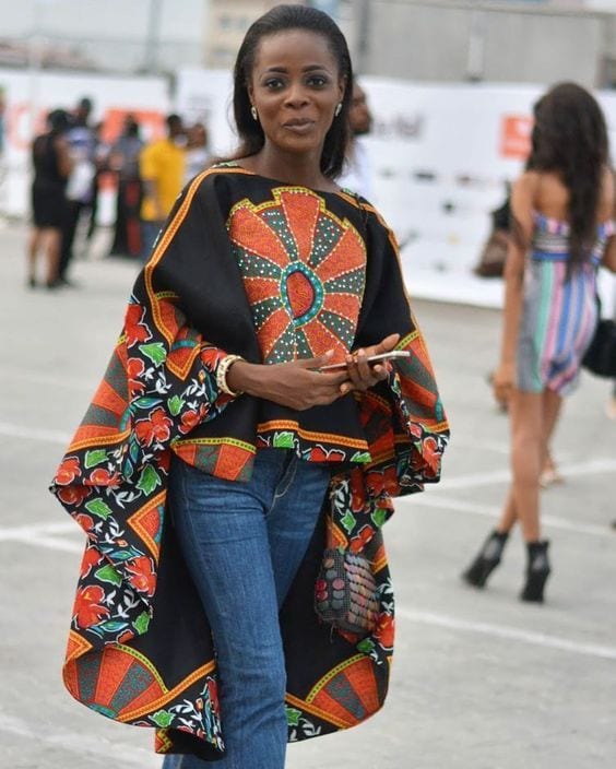 ankara blouse style 