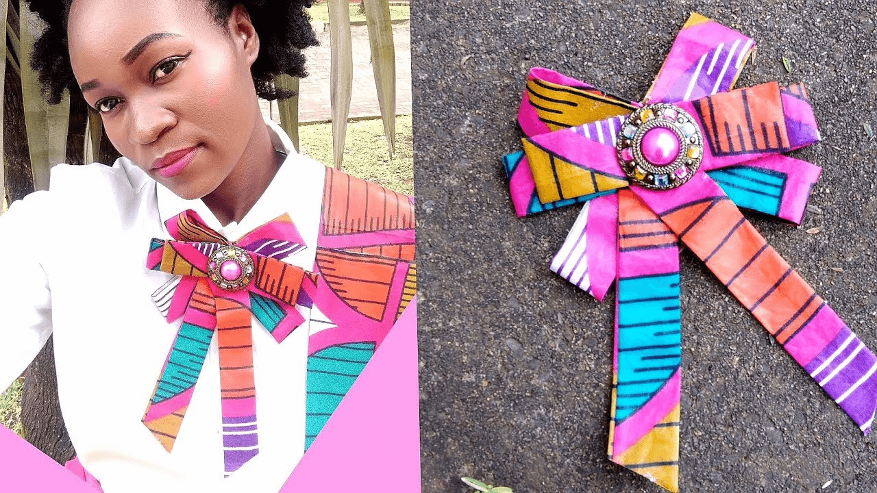 ankara fashion necktie