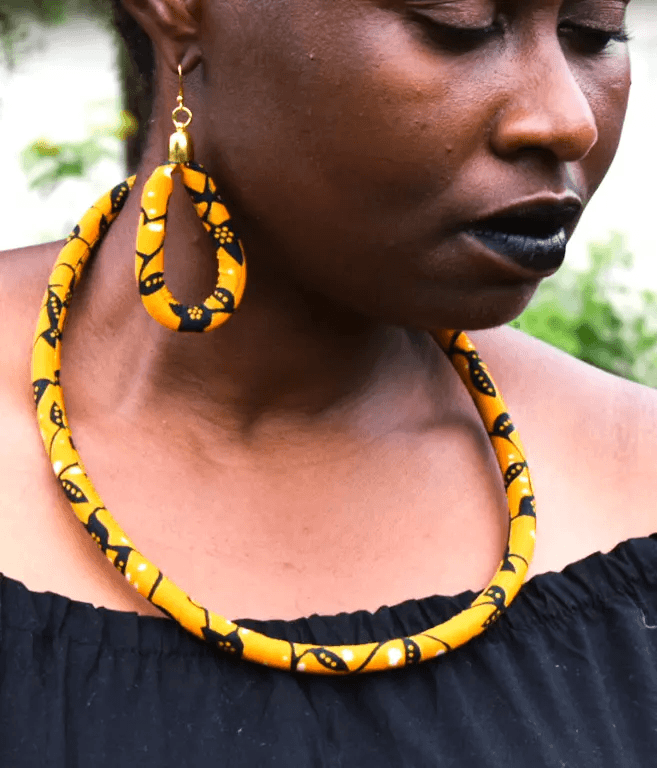 ankara necklace