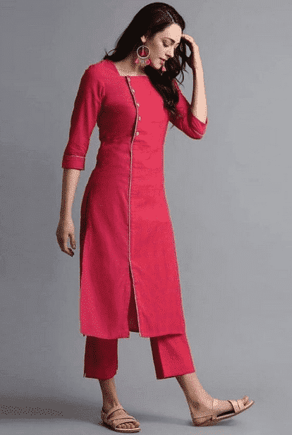 how to style plain kurtas 14