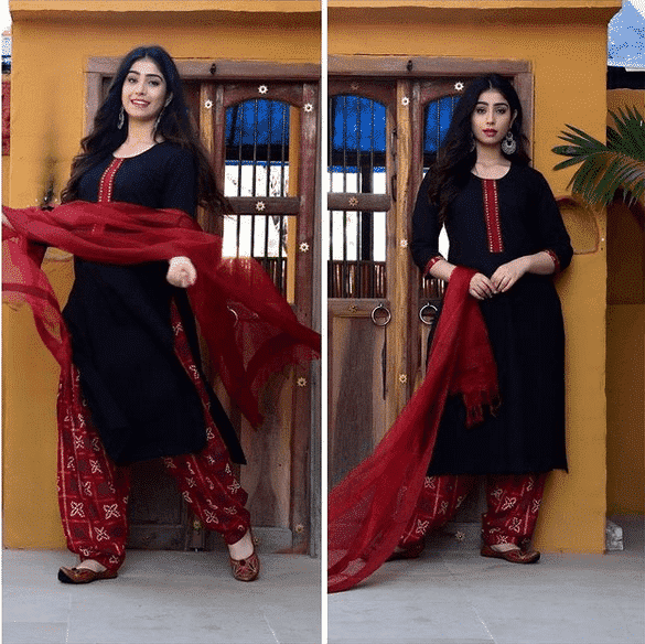 how to style plain kurtas 5