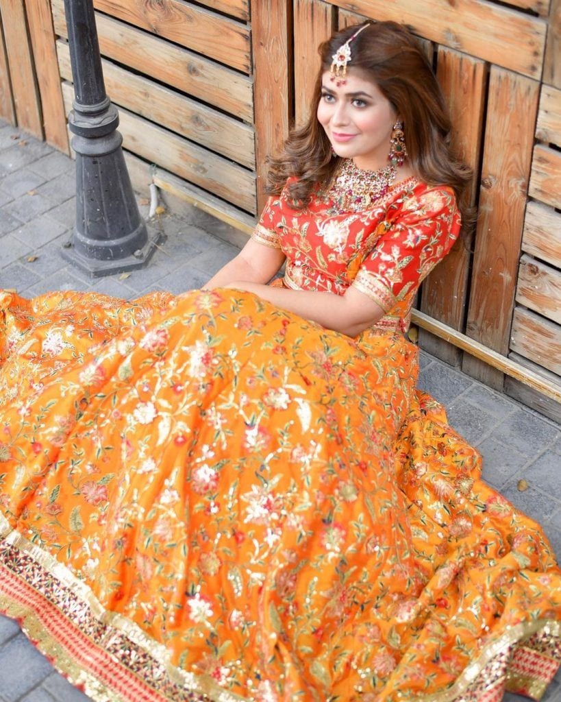 Lehenga Outfits Of Pakistani Celebrities And Influencers