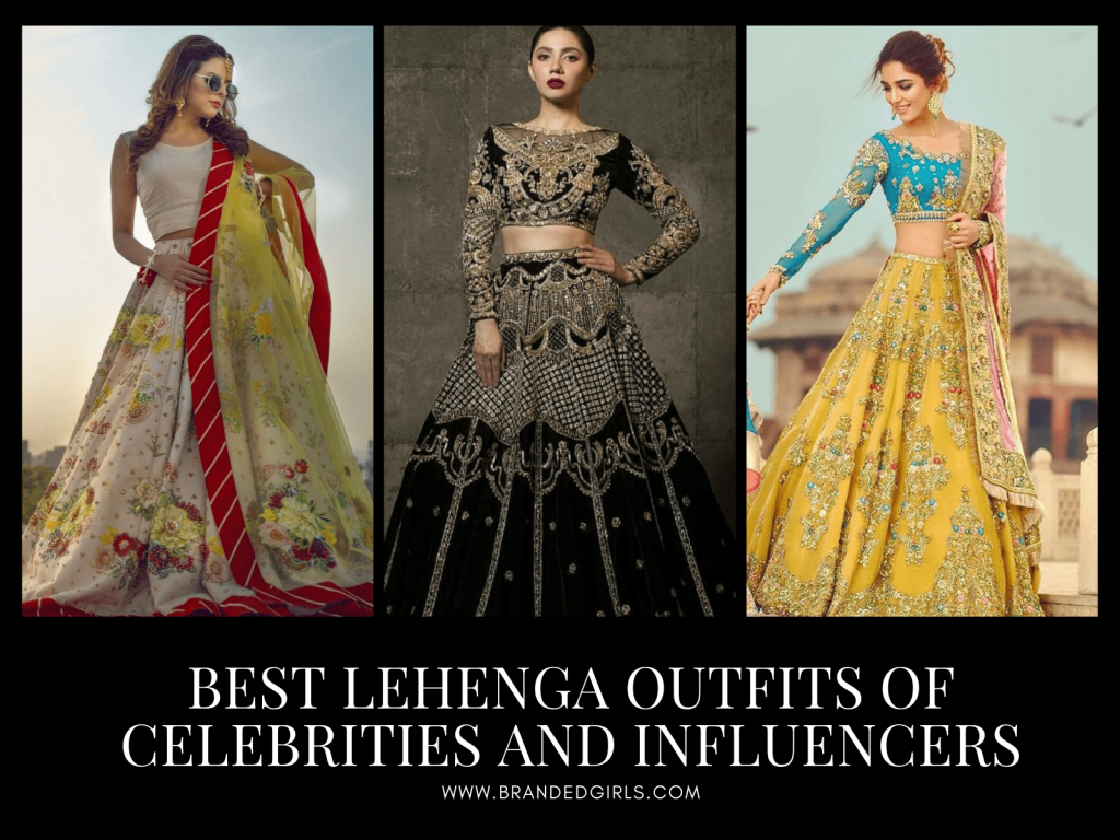 Lehenga Outfits Of Pakistani Celebrities And Influencers