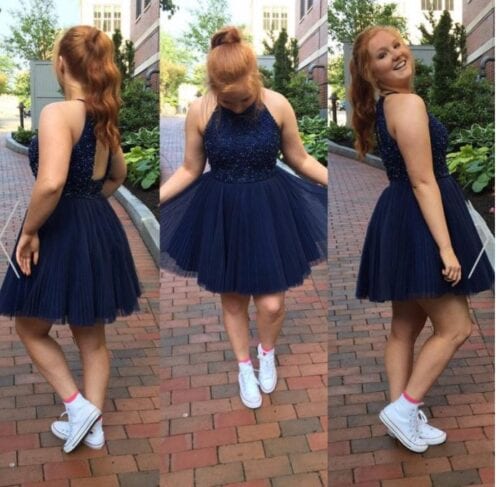 16 Cute Prom Dresses With Sneakers to Wear in 2021