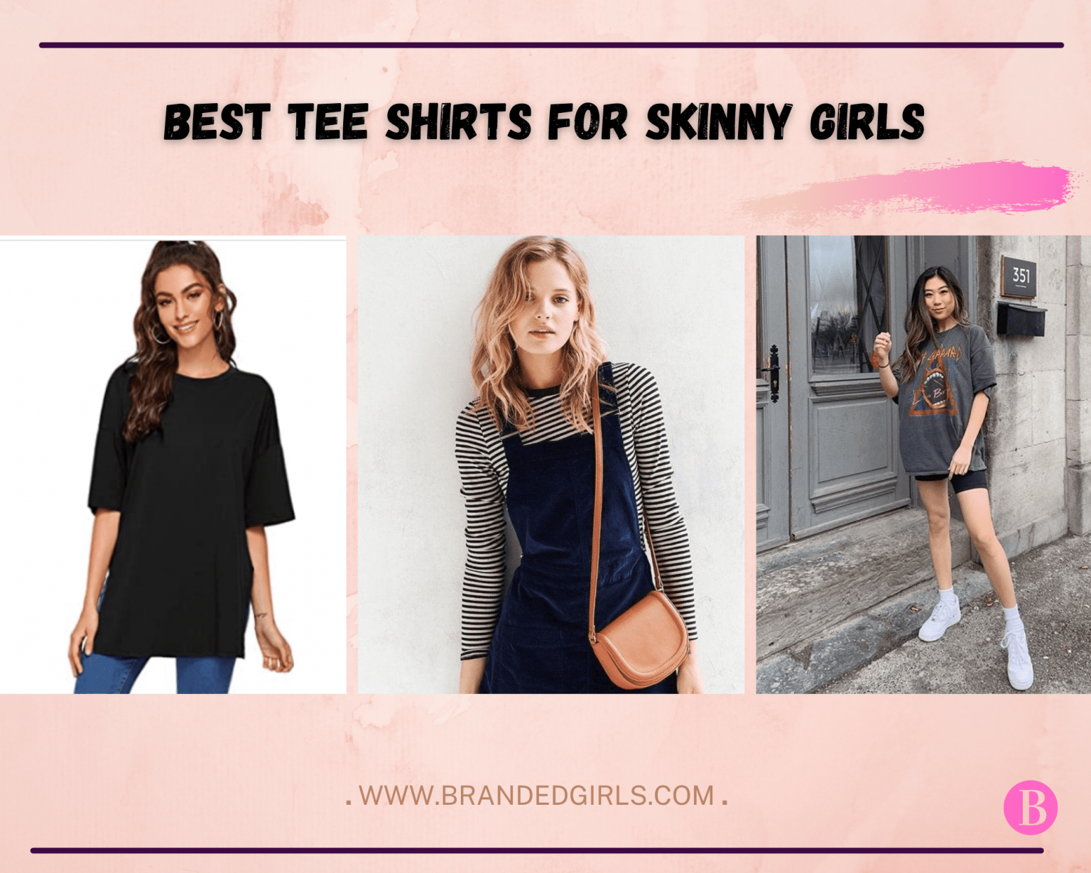 Best Tee Shirts for Skinny Girls- 23 Ways to Wear Them