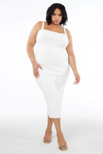 White Dresses For Plus Size Women