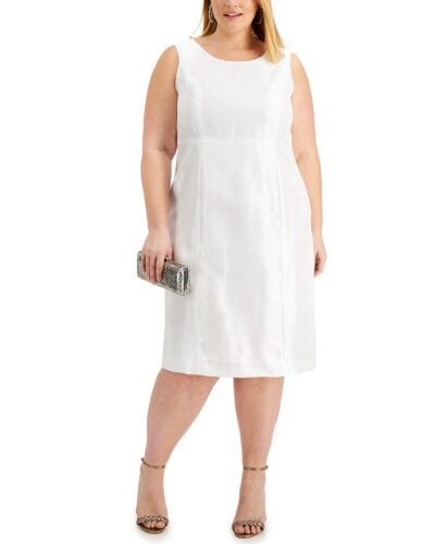 White Dresses For Plus Size Women