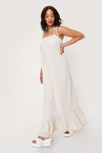 White Dresses For Plus Size Women