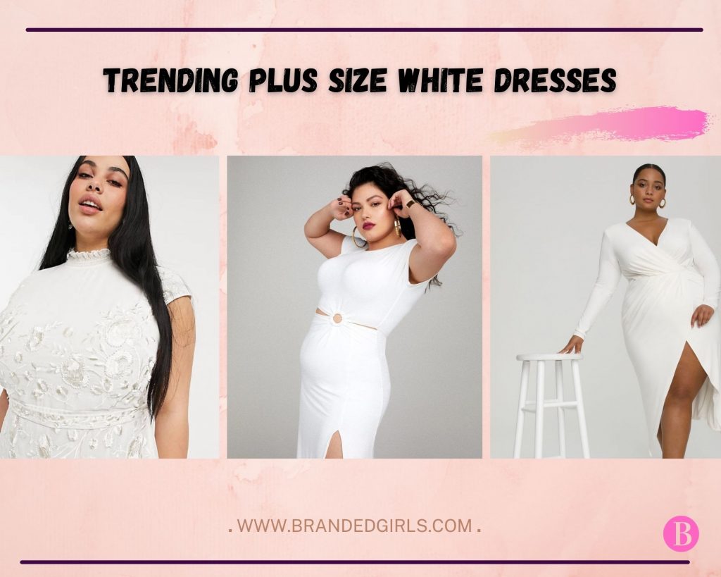 White Dresses For Plus Size Women