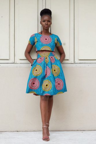 Crop Top Ankara Outfits