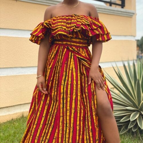 Crop Top Ankara Outfits